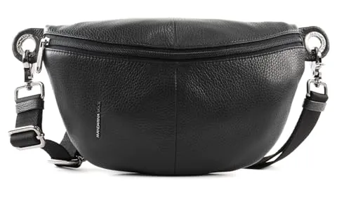 Mandarina Duck Damen Mellow Leather Umhängetasche - Stylische Umhängetasche aus strukturiertem Leder, mit verstellbarem Schultergurt und praktischem Reißverschluss, ideal für den Alltag.