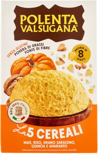 Polenta la 5 Cereali 350g - Polenta Valsugana
