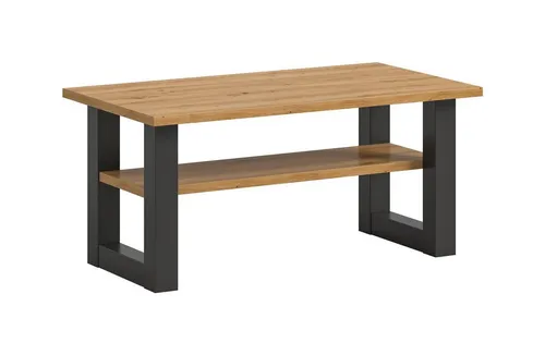 möbelvita Couchtisch Cloud in Artisan Eiche und grau - Moderner Couchtisch (90x42x50 cm) in Artisan Eiche und Grau, ideal für dein Wohnzimmer. Die robuste Tischplatte mit ABS-Kante bietet Platz für Getränke und Deko und vereint Funktionalität mit stilvollem Design.