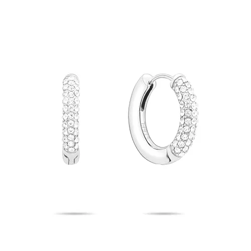 Tamaris Damen Creolen TJ-0670-E-22 aus Edelstahl in Silber von Tamaris