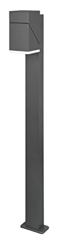 Trio Leuchten LED Außen Wegeleuchte Avon 470660142 - Hochwertige LED Außen Wegeleuchte aus Aluminium Druckguss, 100 cm hoch, inklusive 7 Watt LED für warmes Licht. Ideal für die einfache Montage im Außenbereich dank IP54 Schutz.
