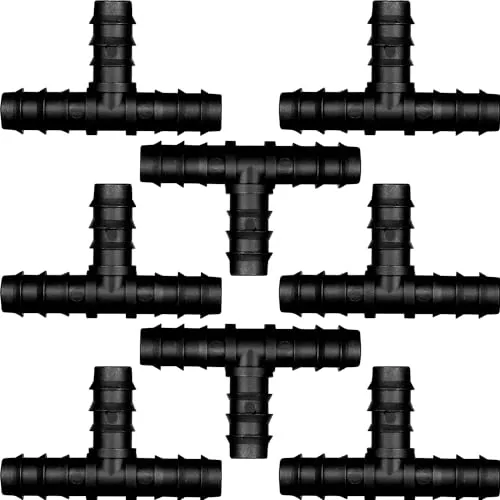 Maitys Tropfbewässerungs-Anschlussstücke Reparaturset, 8 Stück, 13 mm