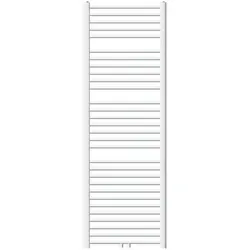 ECD Germany Badheizkörper 600 x 1800 mm - Weiß - gebogen - Handtuchwärmer mit elegantem Design, der gleichzeitig für wohlige Wärme im Bad sorgt und Handtücher trocknet. Hochwertige Verarbeitung für lange Lebensdauer und einfache Reinigung.