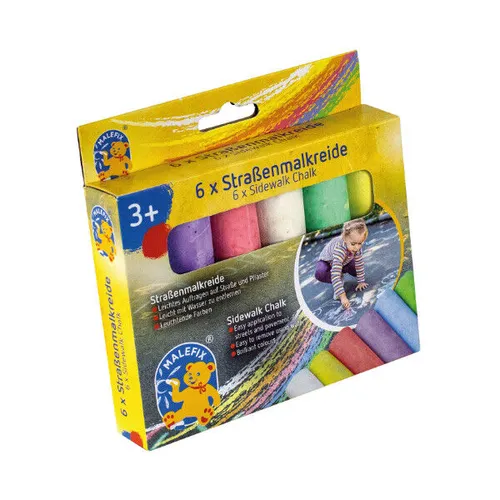 Malefix 945-200-01 Straßenmalkreide 6er Packung Neu OVP von Malefix