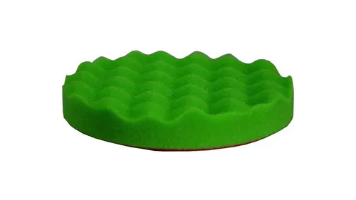 Rotweiss Polierschwamm mittel 132x25mm Polierpad Velourrücken leichte Kratzer