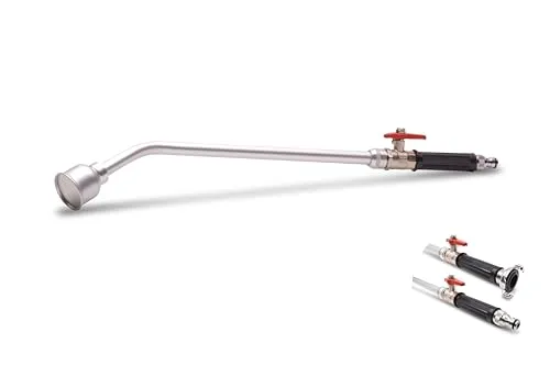 GRK/S 600 Profi Gießstab | Gießgerät | Gartenbrause | Gießlanze | komplett Metall | Steckverbindung und Klauenkupplung
