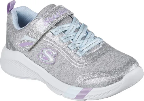 Skechers Mädchen Sneaker DREAMY LITES - READY TO SHINE 22546-27, 22546-28, 22546-29, 22546-30, 22546-31, 22546-32, 22546-33, 22546-34, 22546-35 SKE-303510L light gray 35