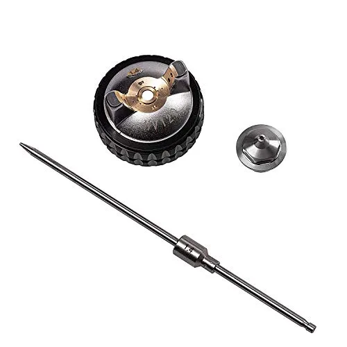 BenBow Ersatzdüse Reparaturset für Lackierpistole PK60 HVLP 1,4mm - Lackierpistolen & Zubehör, Hochwertiges 1,4mm Düsenset für exzellente Farbverteilung und langlebige Nutzung ohne Rost.