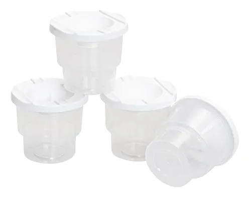 Betzold Farbbecher für Malwände - Set Becher mit Deckel je 400 ml Volumen Kunst-Unterricht