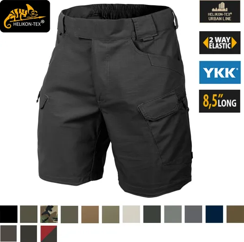 Helikon-Tex UTS (Urban Tactical Shorts) 8,5' – PolyBaumwolle Ripstop – in mehreren Varianten erhältlich, Größe:S, Farbe:Adaptive Green