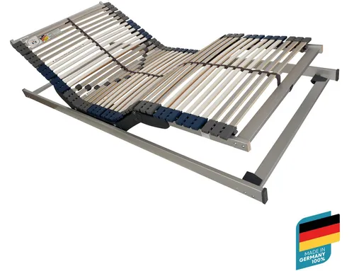 Lattenrost BeCo Allstar, Beco, Kopfteil motorisch verstellbar, Fußteil motorisch verstellbar, geringe Bauhöhe ca. 11 cm