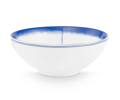 Pip Studio Schale Pip & The Blue Bird | weiss in blau von Pip Studio