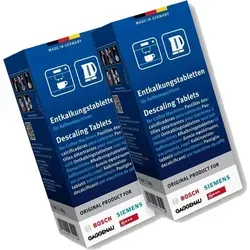 Bosch - Ersatzteil - Set 2 Schachteln mit 6 Entkalkungs-Tabletten tassimo Original - siemens, neff, delonghi
