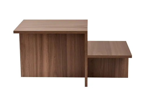 Eleganter Couchtisch Nussbaum