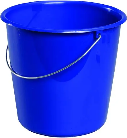 meiko Eimer, Kunststoff, ohne Ausgießer, rund, 5 l, blau