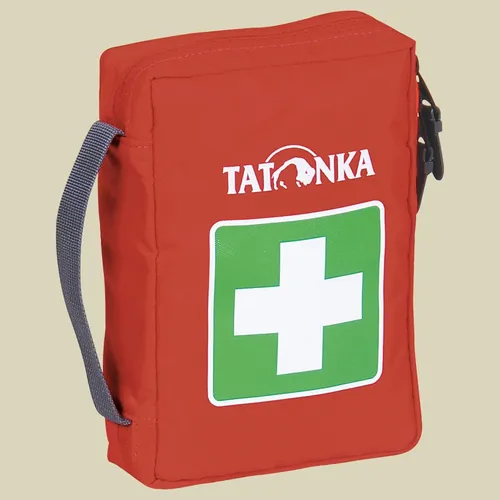 Tatonka First Aid S Farbe rot - Erste-Hilfe-Tasche - Erste-Hilfe-Set in leuchtendem Rot, ideal für Outdoor-Aktivitäten und schnelle Hilfe im Notfall