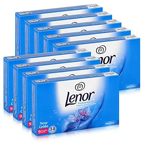 Lenor Trocknertücher Aprilfrisch 34 Tücher von Lenor