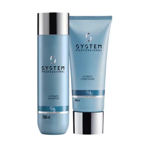 System Professional Hydrate Set H1 Shampoo H2 Conditioner Feuchtigkeit