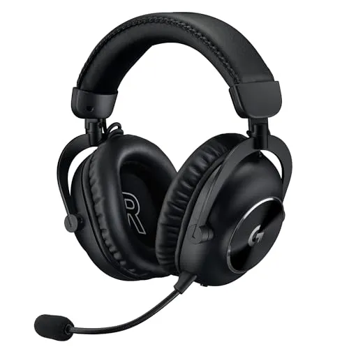 Logitech G PRO X 2 LIGHTSPEED Wireless Gaming Headset - 50-mm-Graphen-Treiber, DTS:X 7.1 Surround, abnehmbares Boom-Mic und bis zu 50 Stunden Akkulaufzeit für ununterbrochenes Gaming