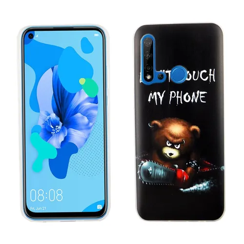 Huawei P20 Lite 2019 Hülle Case Handy Cover Schutz Tasche Schutzhülle Schwarz
