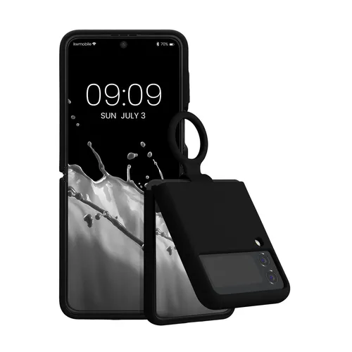 kwmobile Flip Soft Case kompatibel mit Samsung Galaxy Z Flip4 - Silikon Hülle