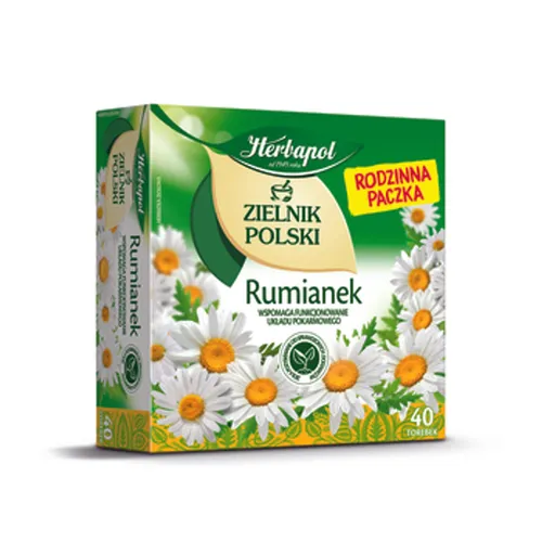 Zielnik Polski Rumianek 40tb x 1,5g Herbapol-Lublin S.A. 5900956006819