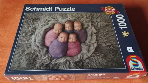 Schmidt® Spiele Premium Puzzle 1000 Teile fünf auf einen Streich 58301 Neu