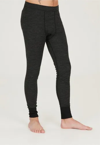 Whistler Bradley M Merino Wool Pants - Dunkelgrau Melange, L - Herren Skitourenunterwäsche, ideal für Skifahren und Freizeit, aus atmungsaktiver, mulesingfreier Merinowolle für optimalen Komfort und Temperaturregulation.