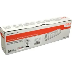 Oki Toner 46861308 schwarz - Originaltoner für bis zu 10.000 Seiten, kompatibel mit OKI C 834 und C 844 Serien