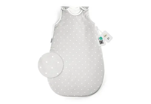 Ehrenkind Ganzjahresschlafsack 2.5 TOG aus Bio-Baumwolle - Schlafsack für Babys, aus 100% Bio-Baumwolle, OEKO-TEX® zertifiziert, ganzjährig nutzbar und besonders bequem mit leise laufendem Reißverschluss für einfaches An- und Ausziehen.