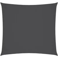 vidaXL Sonnensegel 4x4 m Anthrazit - Sonnenschutz aus UV-beständigem Oxford-Gewebe, ideal für Garten, Terrasse oder Balkon. Schützt zuverlässig vor Sonne und Regen, inklusive einfacher Edelstahl-Befestigung.