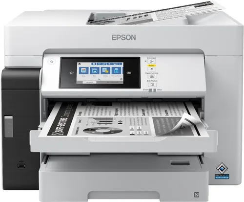 Epson EcoTank M15180 Multifunktionsdrucker - A3 Multifunktionsdrucker mit Wi-Fi und Heat-Free-Technologie für niedrige Druckkosten und hohe Energieeffizienz. Ideal für Büros, die viel drucken und Zeit sparen möchten.