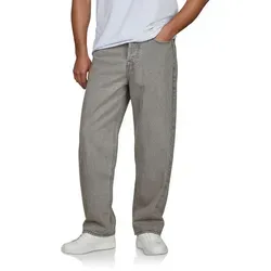 Jack & Jones Relax-fit-Jeans Herren Jeanshose JJIALEX JJCOOPER Baggy Fit Denim Hose aus 100% Baumwolle grau 32W / 32L