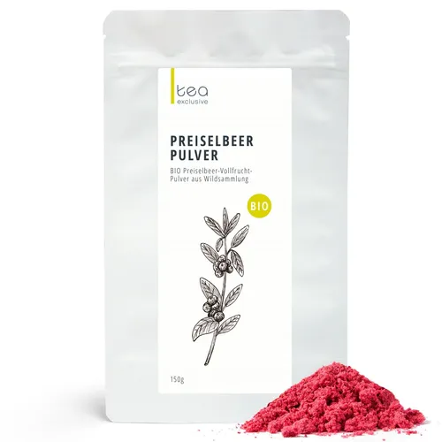 tea exclusive - Preiselbeer Pulver bio wildsammlung