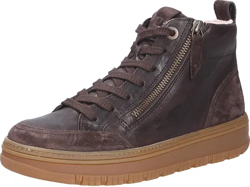 Paul Green Sneaker high Braun - Wanderschuhe mit Lederdecksohle, Relaxweite und flexibler Laufsohle für optimalen Komfort bei jedem Schritt.