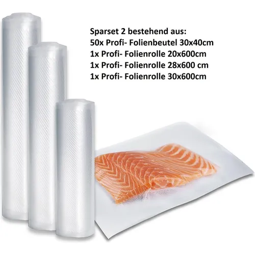 CASO Profi-Vakuumfolien Set von CASO