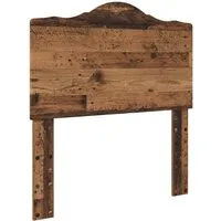 vidaXL Kopfteil Altholz 90 cm – Modernes Design für dein Schlafzimmer - Stylisches Kopfteil aus robustem Holzwerkstoff, ideal für verschiedene Bettrahmen. Es verleiht deinem Schlafbereich Eleganz und lässt sich leicht kombinieren. Einfacher Aufbau garantiert!