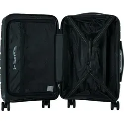 Polestream Strz by Asteroid Kabinentrolley 55 cm schwarz - Trolley mit 4 Rollen, leicht und wendig, ideal für Kurzreisen und Handgepäck im Flugzeug.