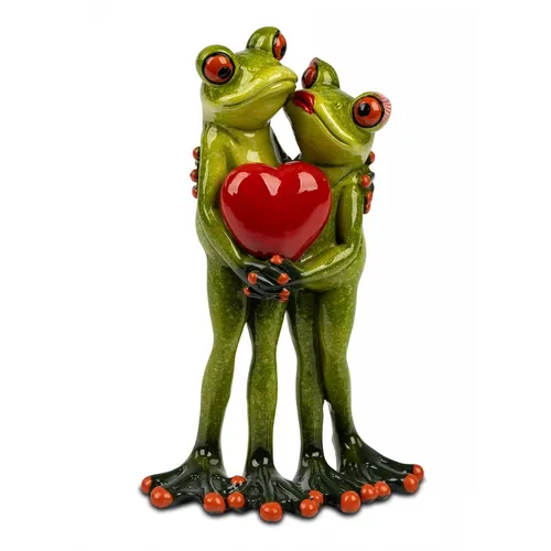 Formano - Froschpaar mit Herz in grün von formano