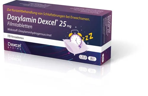 Dexcel Pharma DOXYLAMIN 25 mg Filmtabletten