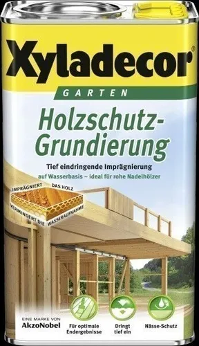 XYLADECOR Holzschutz Grundierung Garten 0,75 L farblos Wasserbasis