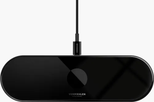 Vonmählen Wireless Charging Pad Aura Home (AUH00001) - Kabelloses Qi-Ladegerät mit elegantem Design und schneller Ladefunktion für alle Qi-fähigen Geräte, ideal für ein aufgeräumtes Zuhause.