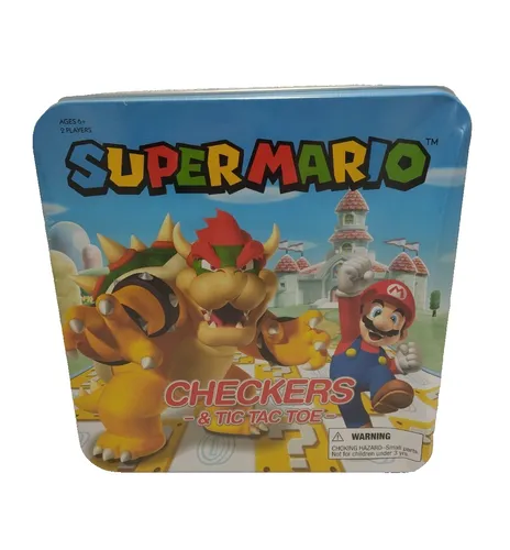 Super Mario Checkers and Tic-Tac-Toe