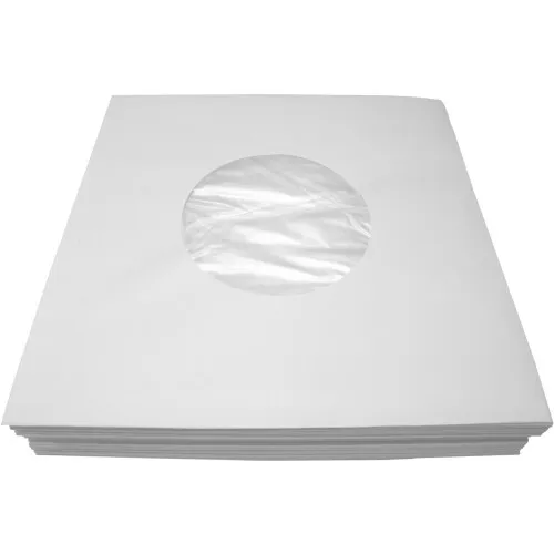 Single Cover Papier gefüttert weiß (100er Pack) | Neu