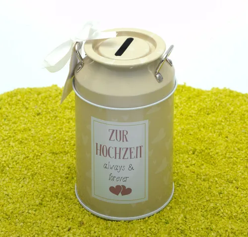Hergo Glückskännchen Spardose - Zur Hochzeit