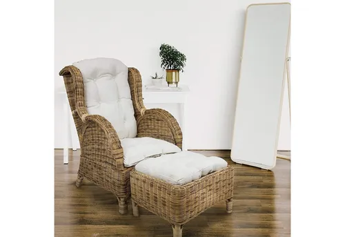 Ohrensessel mit Hocker von Sedex