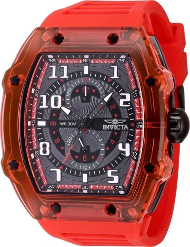 Invicta Racing Herren 48,5mm Tonneau Quarz Uhr - Farbwahl von Invicta