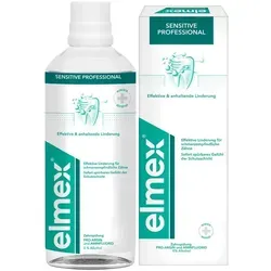 Elmex Sensitive Professional Zahnspülung - Mundspülung für schmerzempfindliche Zähne, mit PRO-ARGIN® Technologie für sofortige Schmerzlinderung und langanhaltenden Schutz. Ideal zur Ergänzung der täglichen Zahnpflege.