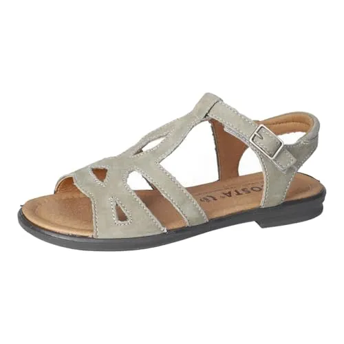 RICOSTA Mädchen Riemchensandalen Becca - Wanderschuhe für Kinder, bequem und flach, aus hochwertigem Leder, ideal für warme Sommertage und optimalen Tragekomfort.