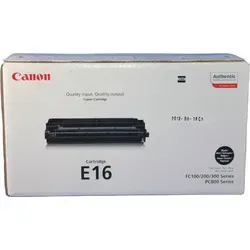 Canon Toner 1492A003 FC-E16 schwarz - Original Toner für Canon Drucker, hohe Kapazität von ca. 2.000 Seiten, ideal für zuverlässige Druckqualität im Büro.